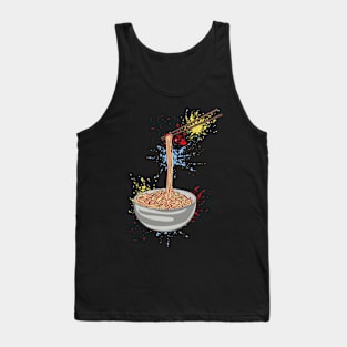 Ink Trails of Noodle Delight Tank Top